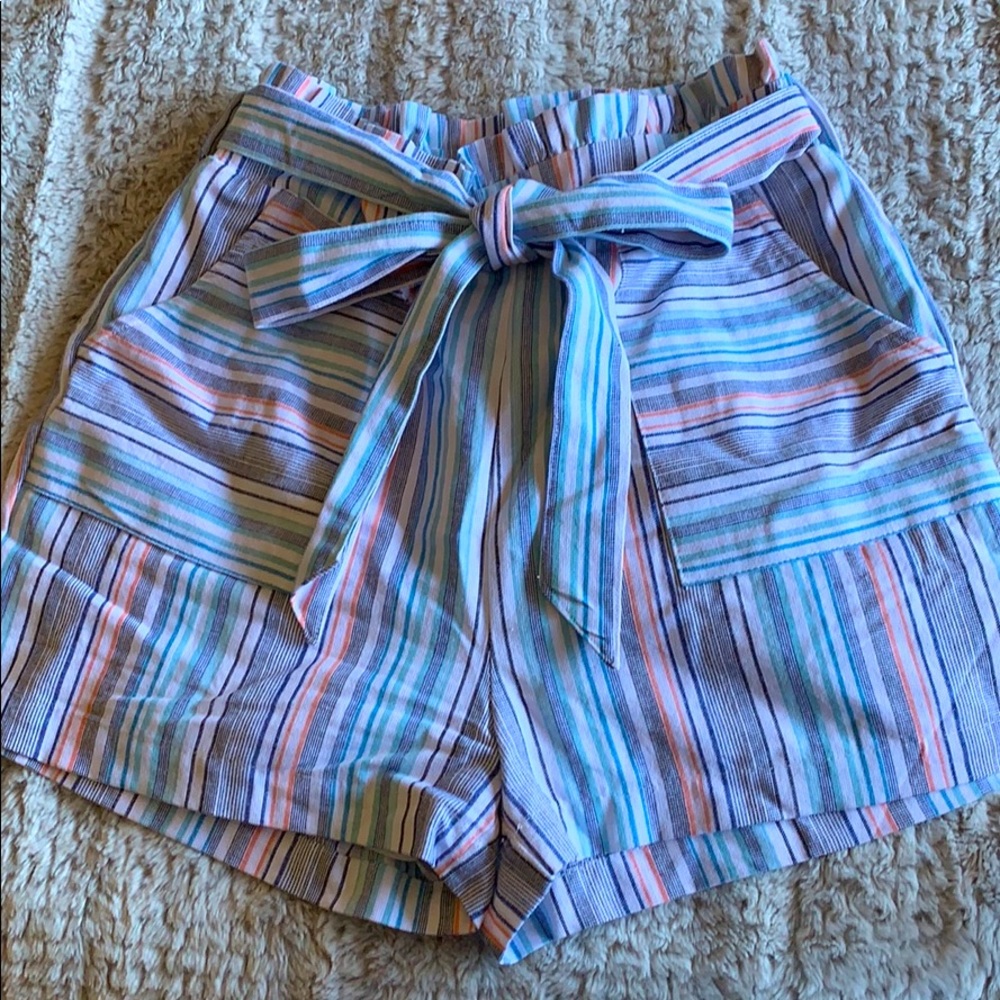 High waisted shorts